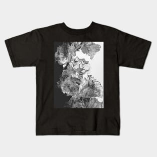 Black and White Fluid Magic Kids T-Shirt